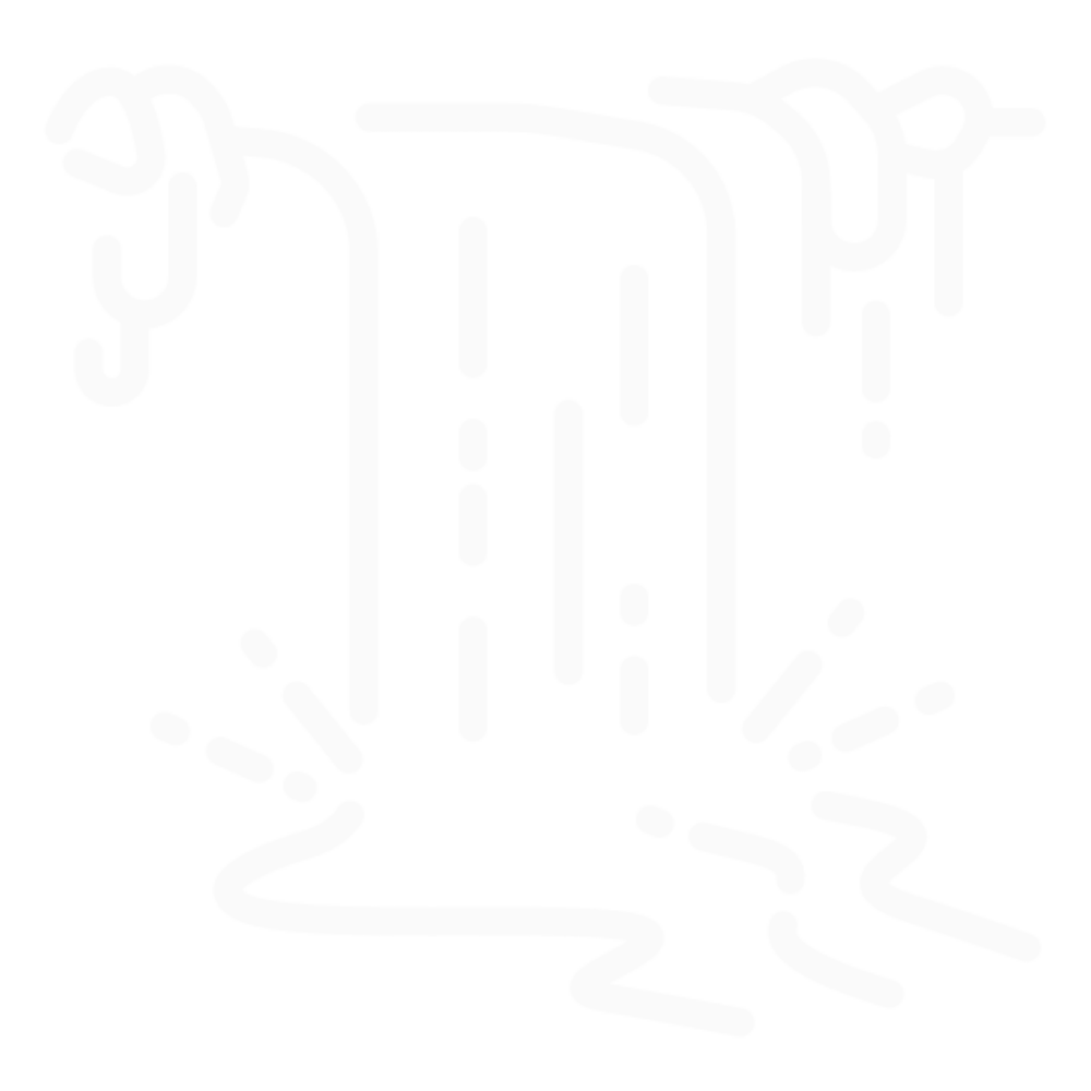 Cascadas y estanques